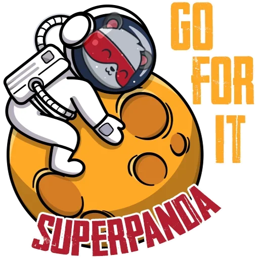 Super Panda sticker 2