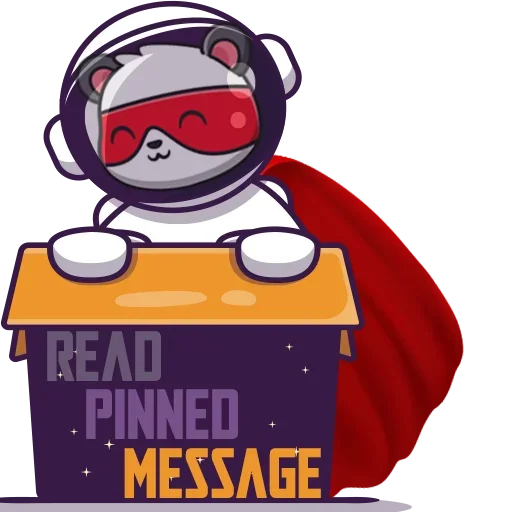Super Panda sticker 3