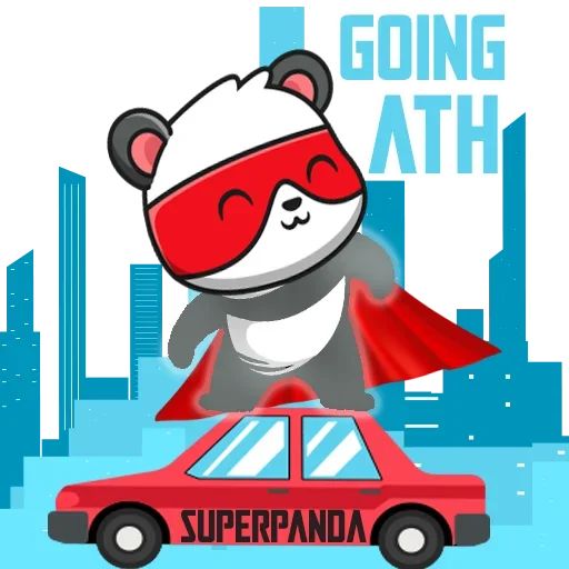 Super Panda sticker 5
