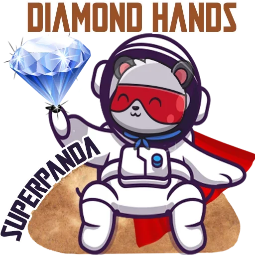 Super Panda sticker 6