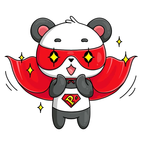 Super Panda sticker 8