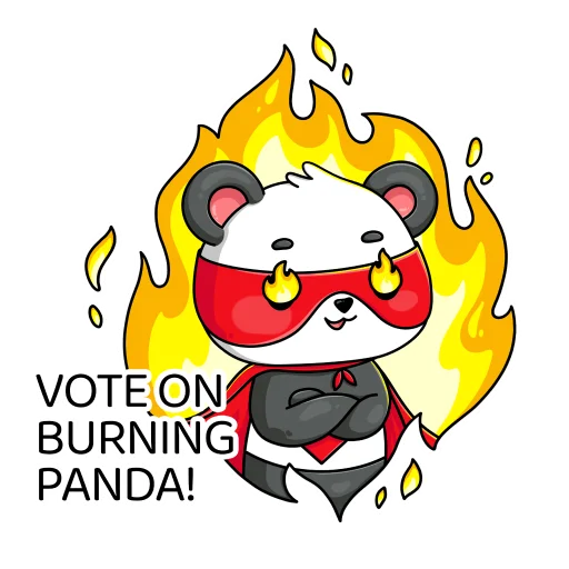 Super Panda sticker 9