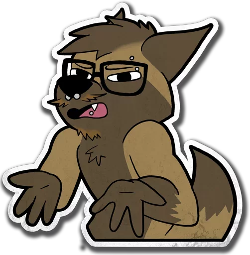 Furry Femboys After Dark sticker 12
