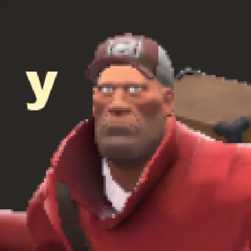 not scout from the hit valve game team fortress 2 but still good sticker 10