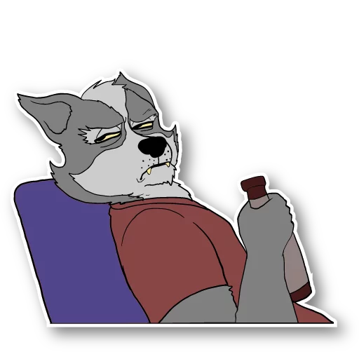 A Fox in Space sticker 11
