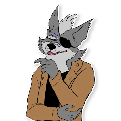 A Fox in Space sticker 3