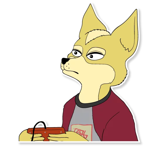 A Fox in Space sticker 5