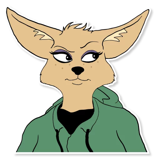 A Fox in Space sticker 6