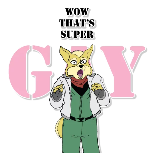 A Fox in Space sticker 9