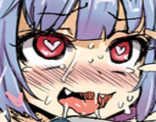Ahegao faces sticker 12