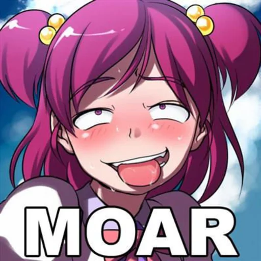 Ahegao faces sticker 4