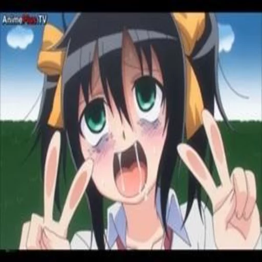Ahegao faces sticker 7