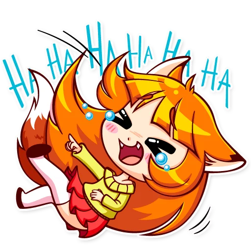 Alice Fox Telegram sticker pack