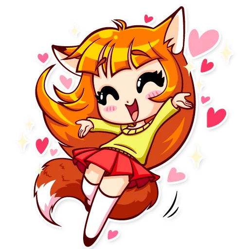 Alice Fox sticker 2