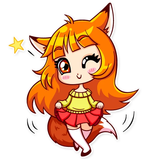 Alice Fox sticker 5