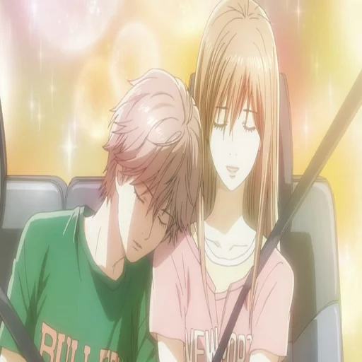 Anime love & kiss sticker 4