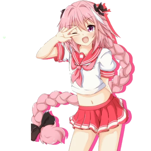 Astolfo is bae Telegram sticker pack