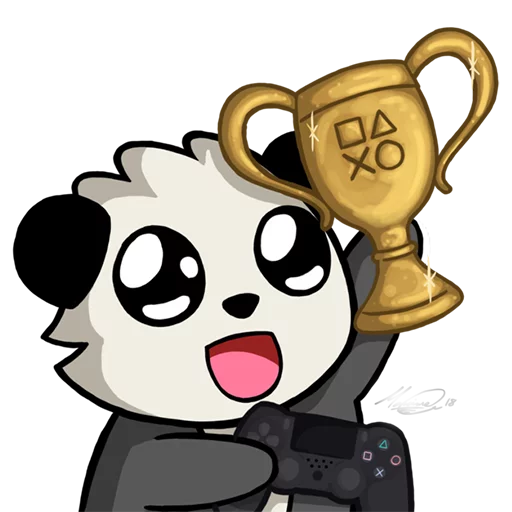 Bahroo Panda Emote Telegram sticker pack