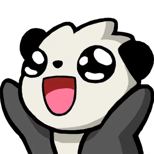 Bahroo Panda Emote sticker 2