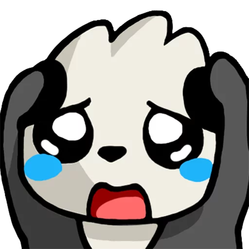 Bahroo Panda Emote sticker 5