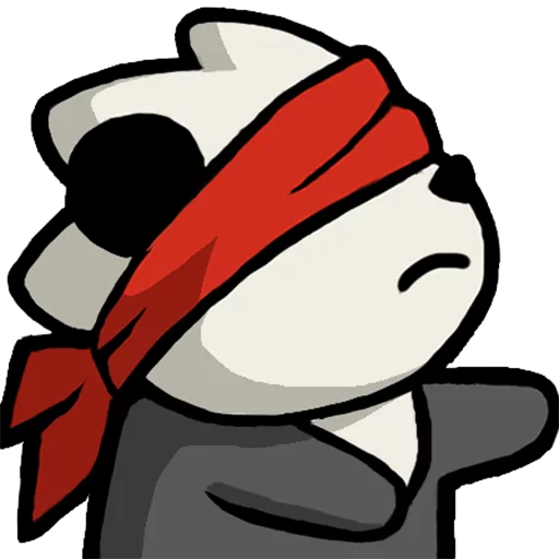 Bahroo Panda Emote sticker 10