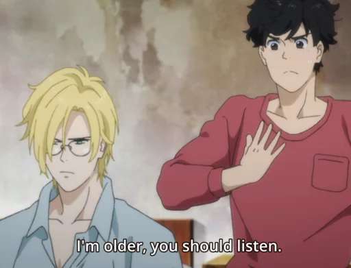 Banana fish for sam & far 😐🍌 sticker 3