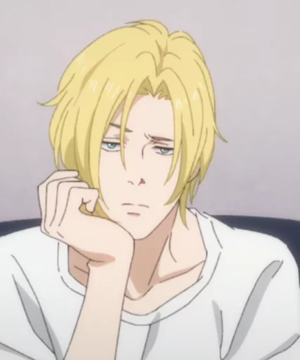 Banana fish for sam & far 😐🍌 sticker 10