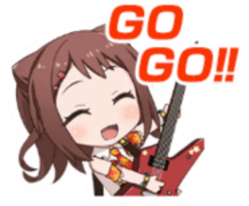 BanG Dream! Girls Band Party Emotes Telegram sticker pack