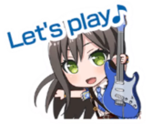BanG Dream! Girls Band Party Emotes sticker 2