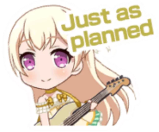 BanG Dream! Girls Band Party Emotes sticker 12