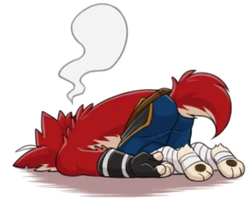 Takemoto Bara Wolf Copy sticker 8