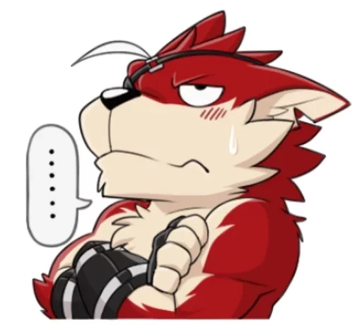 Takemoto Bara Wolf Copy sticker 9