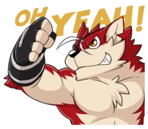 Takemoto Bara Wolf Copy sticker 10