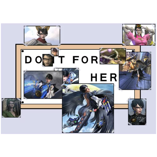 Bayonetta sticker 3