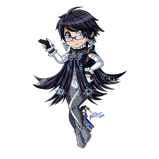 Bayonetta sticker 4