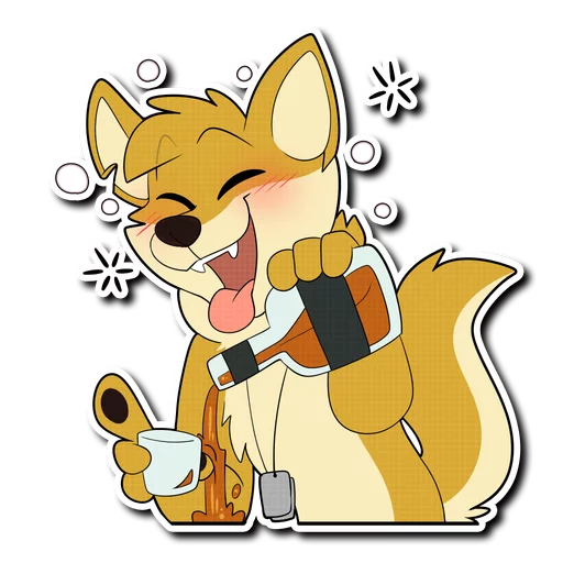 Bening the Whiskey Dingo sticker 12