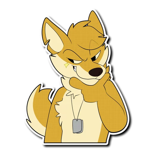 Bening the Whiskey Dingo sticker 3
