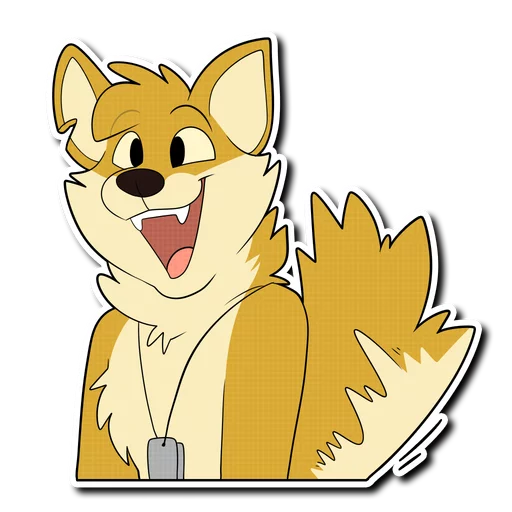 Bening the Whiskey Dingo sticker 7
