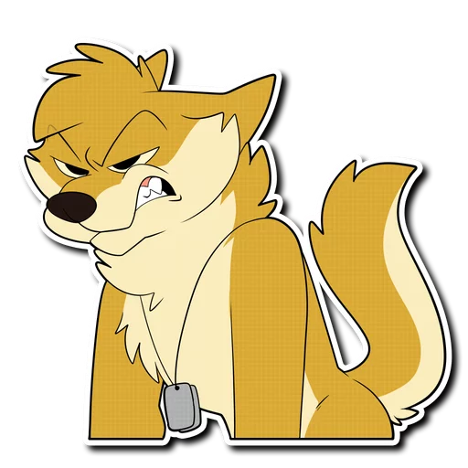 Bening the Whiskey Dingo sticker 8