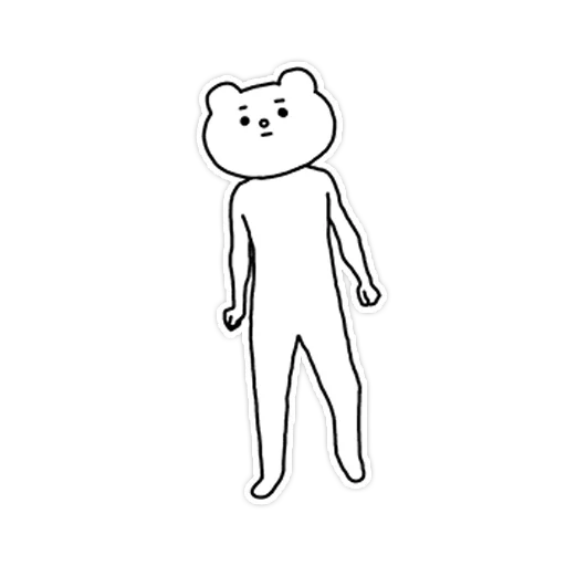 Betakkuma sticker 11