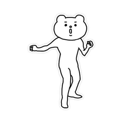Betakkuma sticker 5