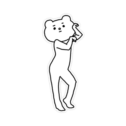 Betakkuma sticker 7