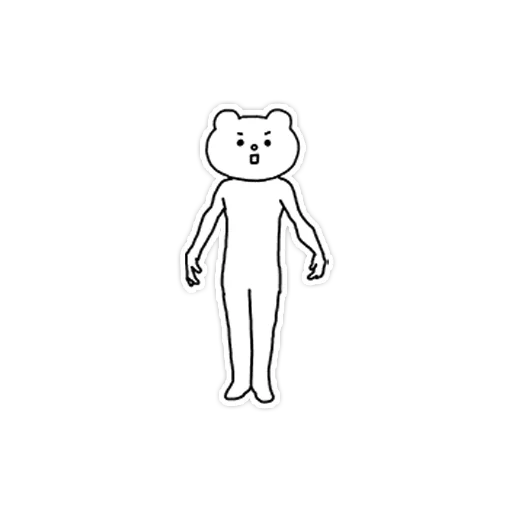 Betakkuma sticker 9