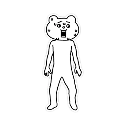 Betakkuma sticker 10