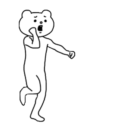 Aggressive Bear Betakkuma Telegram sticker pack