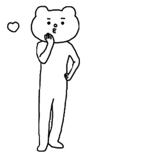 Aggressive Bear Betakkuma sticker 12