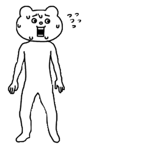 Aggressive Bear Betakkuma sticker 4