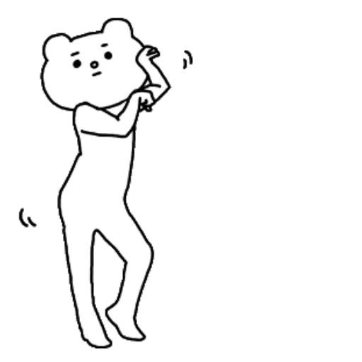 Aggressive Bear Betakkuma sticker 10