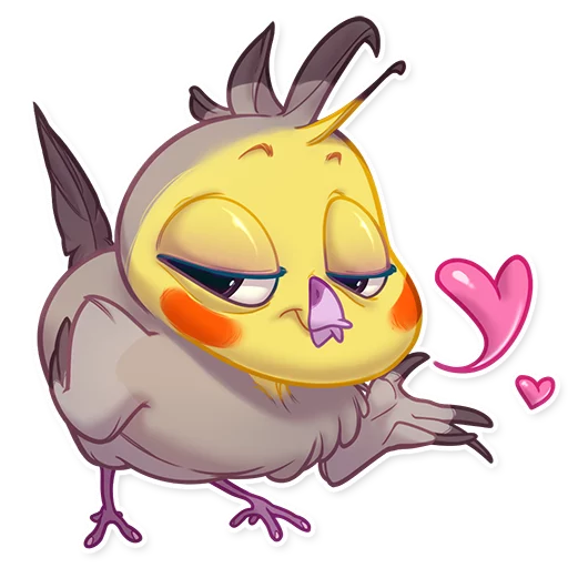 Berry Bird sticker 2
