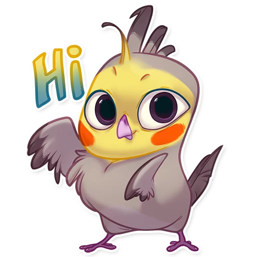 Berry Bird sticker 6